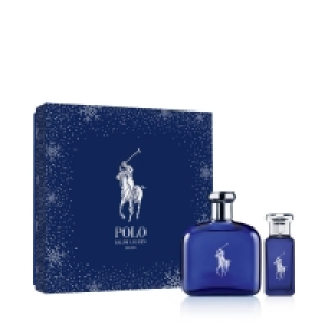 Ralph Lauren Polo Blue Mens Eau de Toilette Christmas Gift Set