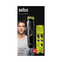 Debenhams Braun Black and Green 6-in-1 Styler Multi-Grooming Kit