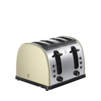 Debenhams Russell Hobbs Cream Legacy 4 slice toaster 21302