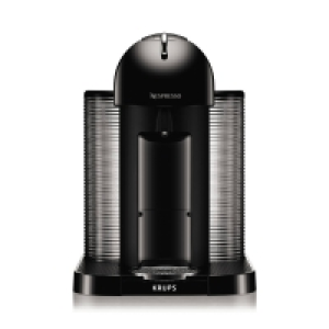 Debenhams Nespresso Black Vertuo Manual Coffee Machine by Krups Xn901840