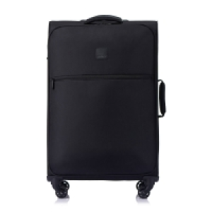 Debenhams Tripp Black Ultra Lite 4 Wheel Medium Suitcase