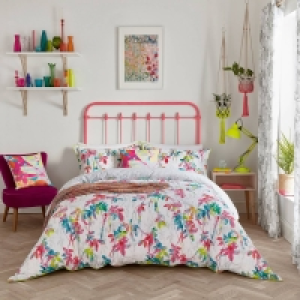 Clarissa Hulse Multicoloured Cotton Jungle Duvet Cover Set