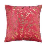 Debenhams Clarissa Hulse Bright Pink Cotton Velvet Salvia Cushion
