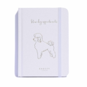 Radley White Blowdry Appointments A6 Notebook