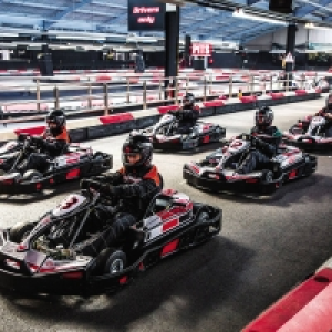 Buyagift 50 Lap Indoor Karting Race Gift Experience for Two - 30 Loca