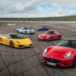 Buyagift Triple Supercar Driving Blast with Passenger Ride Gift Exper