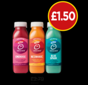 Super Smoothie Energise, Recharge, Blue Spark £1.50