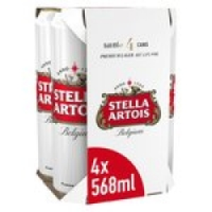 Stella Artois Premium Lager Beer Cans &pound;5.50