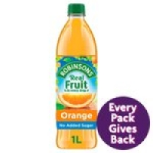Robinsons Orange Squash No Added Sugar £1.00