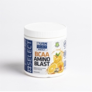 HomeBargains  USN Select Energy BCAA Amino Blast - Orange Flavour 200g
