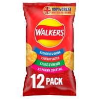 Iceland  Walkers Classic Variety Multipack Crisps 12x25g