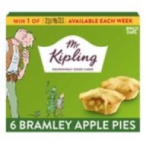 Mr Kipling Deep Filled Bramley Apple Pies £1.79