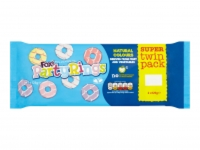Foxs Party Rings Twinpack £0.99