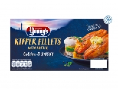 Youngs Kipper Fillets with Butter £0.99