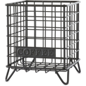 Black Coffee Mini Wire Storage