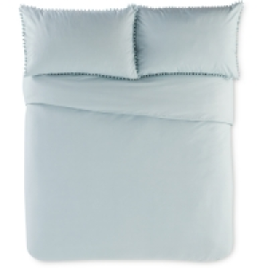 Pom Pom Easy Care Double Duvet Set