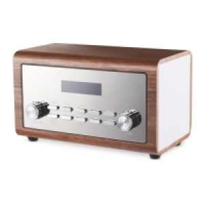 Brown Wooden DAB & FM Radio