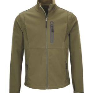 Crane Green Softshell Fishing Jacket