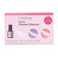 Aldi  Helios Chrome Gel Nail Colour 3 Pack
