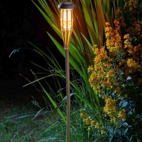 QDStores  Bamboo Flaming Torch Light