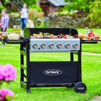 QDStores  Outback Party BBQ 6 Burner Gas
