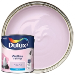 Dulux - Pretty Pink - Matt Emulsion Paint 2.5L &pound;13.00