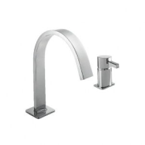 Wickes Salluzzo Bath Filler Tap - Chrome
