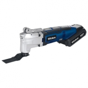 Wickes 18V 1 x 2.0Ah Li-ion Cordless Multi Tool with Accesso £69.00