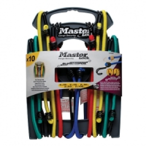 Master Lock 10 Bungees On Storage Rack £14.99