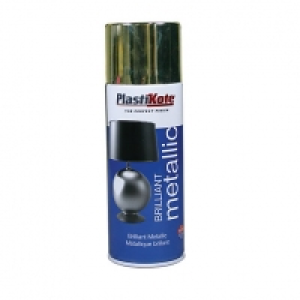 Plastikote Brilliant Metallic Spray Paint - Gold 400ml £8.00