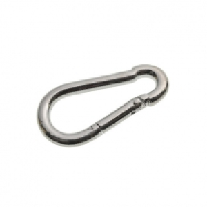 Wickes Bright Zinc Plated Carbine Hook 8mm Pack 2 £1.49