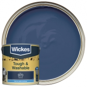 Wickes Admiral - No.970 Tough & Washable Matt Emulsion Paint £16.00