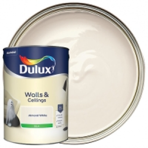 Dulux - Almond White - Silk Emulsion Paint 5L £26.00