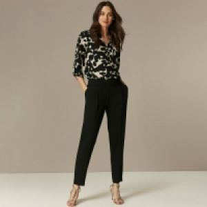 Debenhams Wallis Black Pull On Trousers