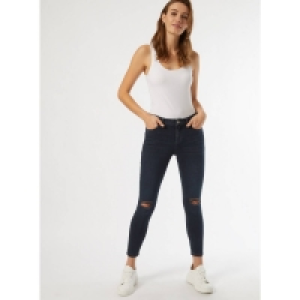 Dorothy Perkins Blue Black Darcy Ripped Denim Jeans