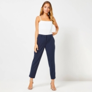 Dorothy Perkins Petite Blue Naples Ankle Grazer Trousers