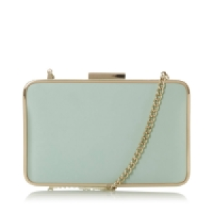 Debenhams Dune Light Green Beaut Slim Clutch Bag