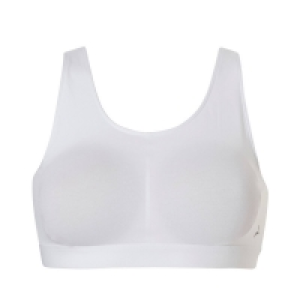 Ten Cate White Fine Non-Wired Padded Crop Top