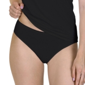 Lisca 2 Pack Black Cotton Modal Blend Bikini Knickers