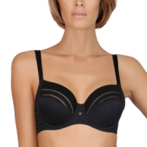 Lisca Black Underwired Non-Padded Full Cup Bra