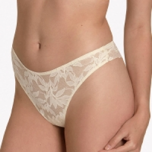 Lisca Cream Lace Harvest Brazilian Knickers