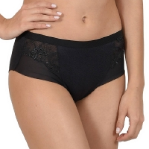 Lisca Black Caroline High Waisted Knickers