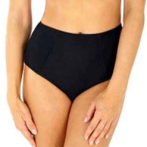 Rosme Black High Impact Full Brief Knickers