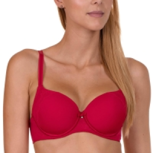 Lisca Red Evelyn Underwired T-Shirt Bra