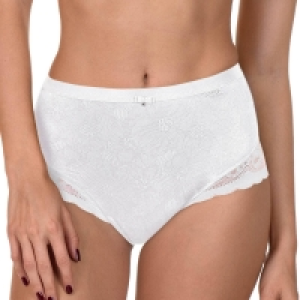 Lisca White Evelyn Full Briefs