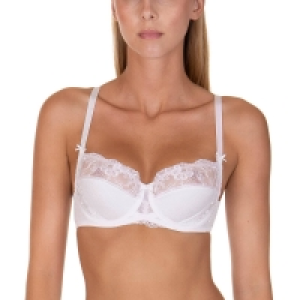 Lisca White Caroline Underwired Full Cup Bra