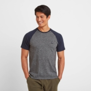Debenhams Tog 24 Indigo and Grey Cooper Raglan T-Shirt