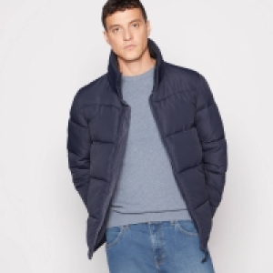 (un)bias Navy Repreve Quilted Puffer Jacket