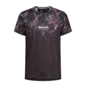 Debenhams Burton Red Marble Fade T-Shirt