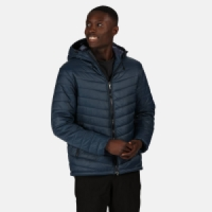 Regatta Blue Volter Loft Insulated Quilted Hooded Heated Jacket